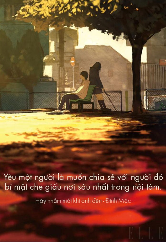 HÃY NHẮM MẮT KHI ANH ĐẾN – ĐINH MẶC