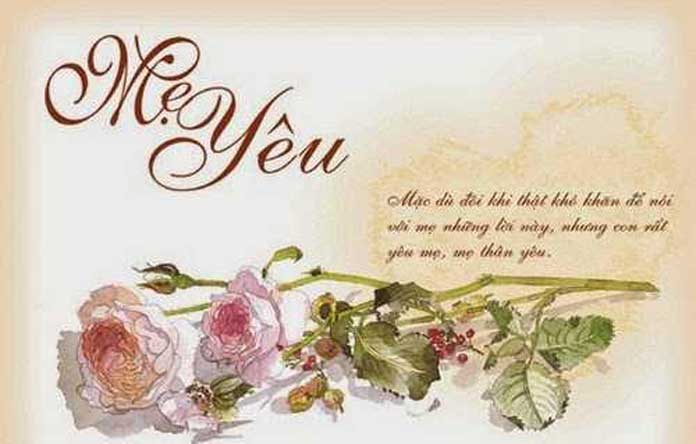 Lời chúc mừng sinh nhật mẹ
