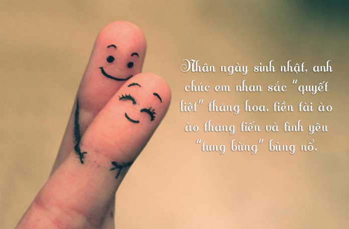 Lời chúc sinh nhật dí dỏm