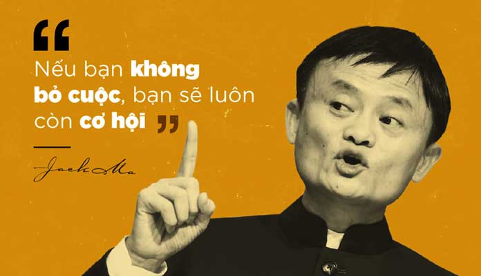 Những câu nói hay của Jack Ma