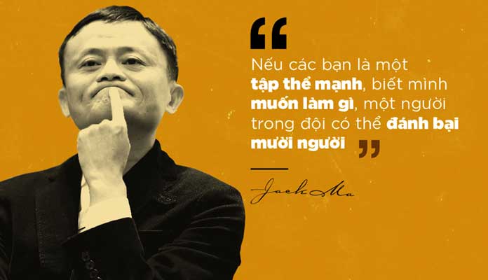 Những câu nói hay của Jack Ma