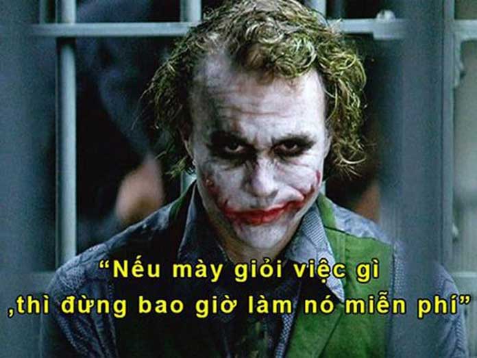 Những câu nói hay của joker