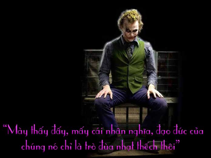 Những câu nói hay của joker