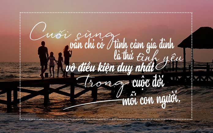 Những câu nói hay về gia đình