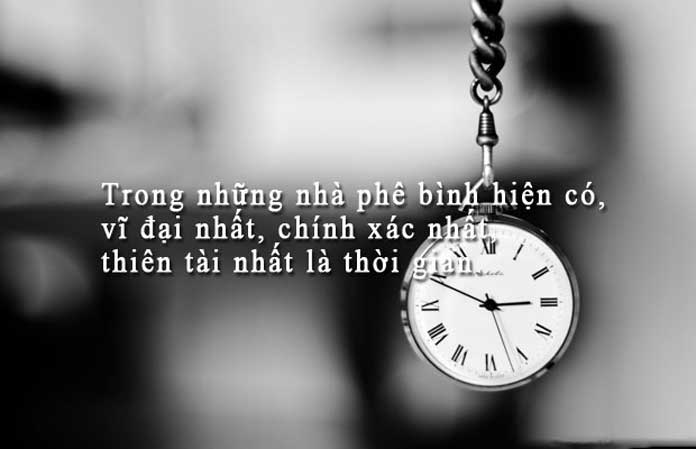 Những câu nói hay về thời gian