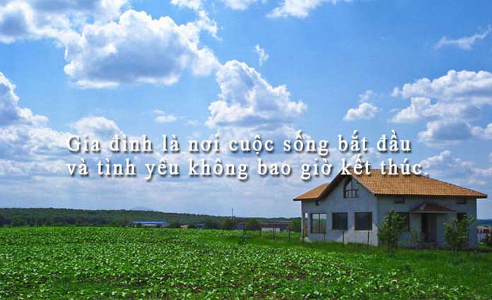 Những câu nói hay về tình cảm gia đình