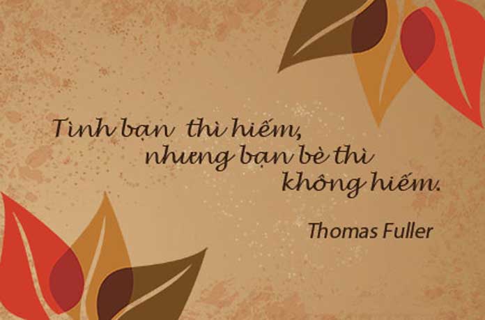 Những câu thơ ngắn hay về tình bạn