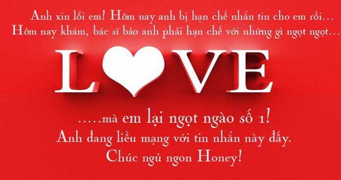 Thơ chúc người yêu ngủ ngon