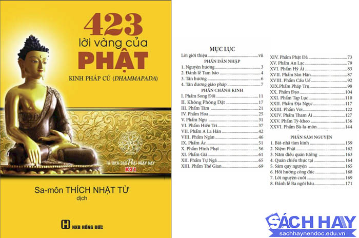 Review sách 423 lời van của phật Review sách 423 lời van của phật